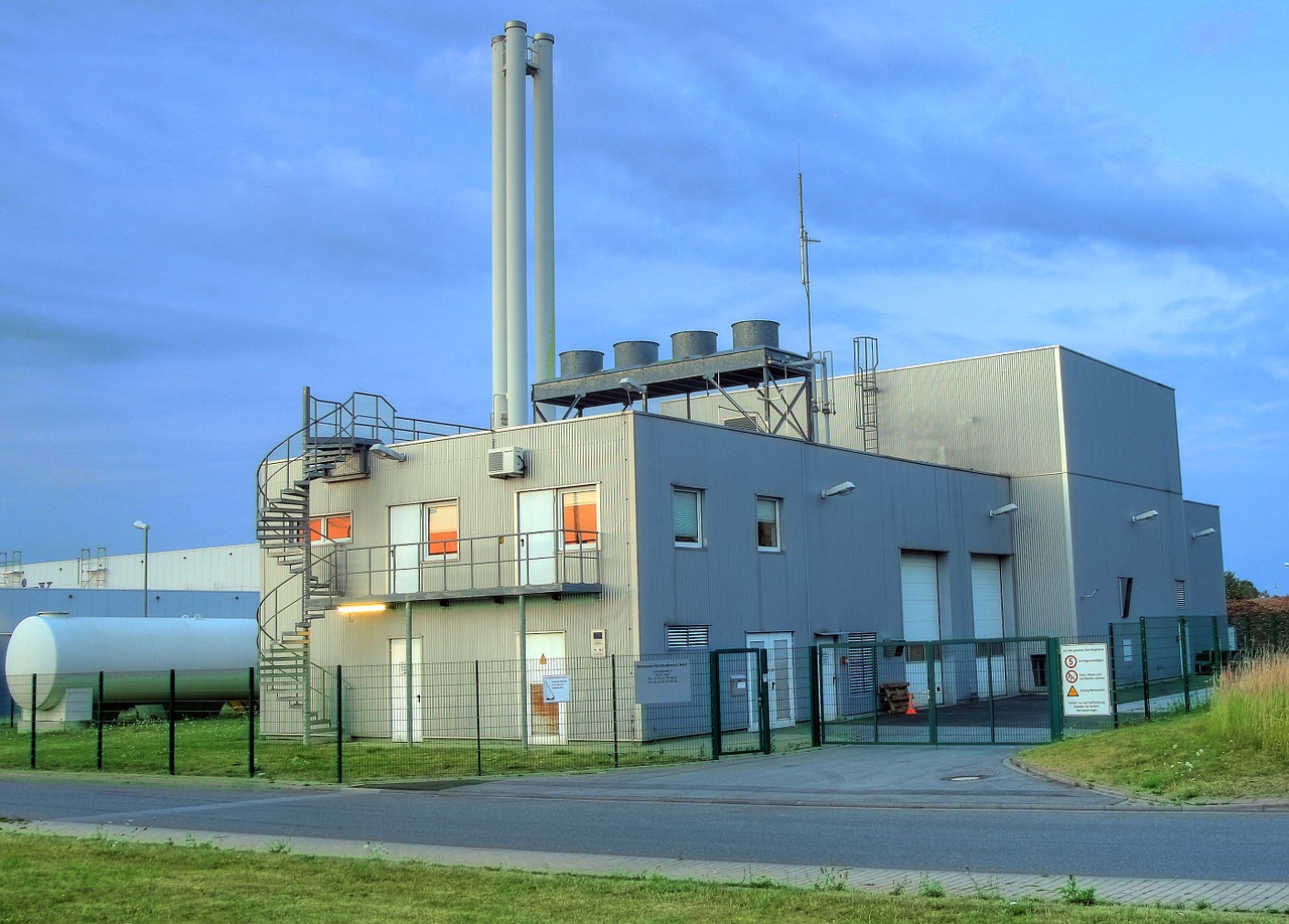 Elektorownia zasilana biopaliwem z biomasy